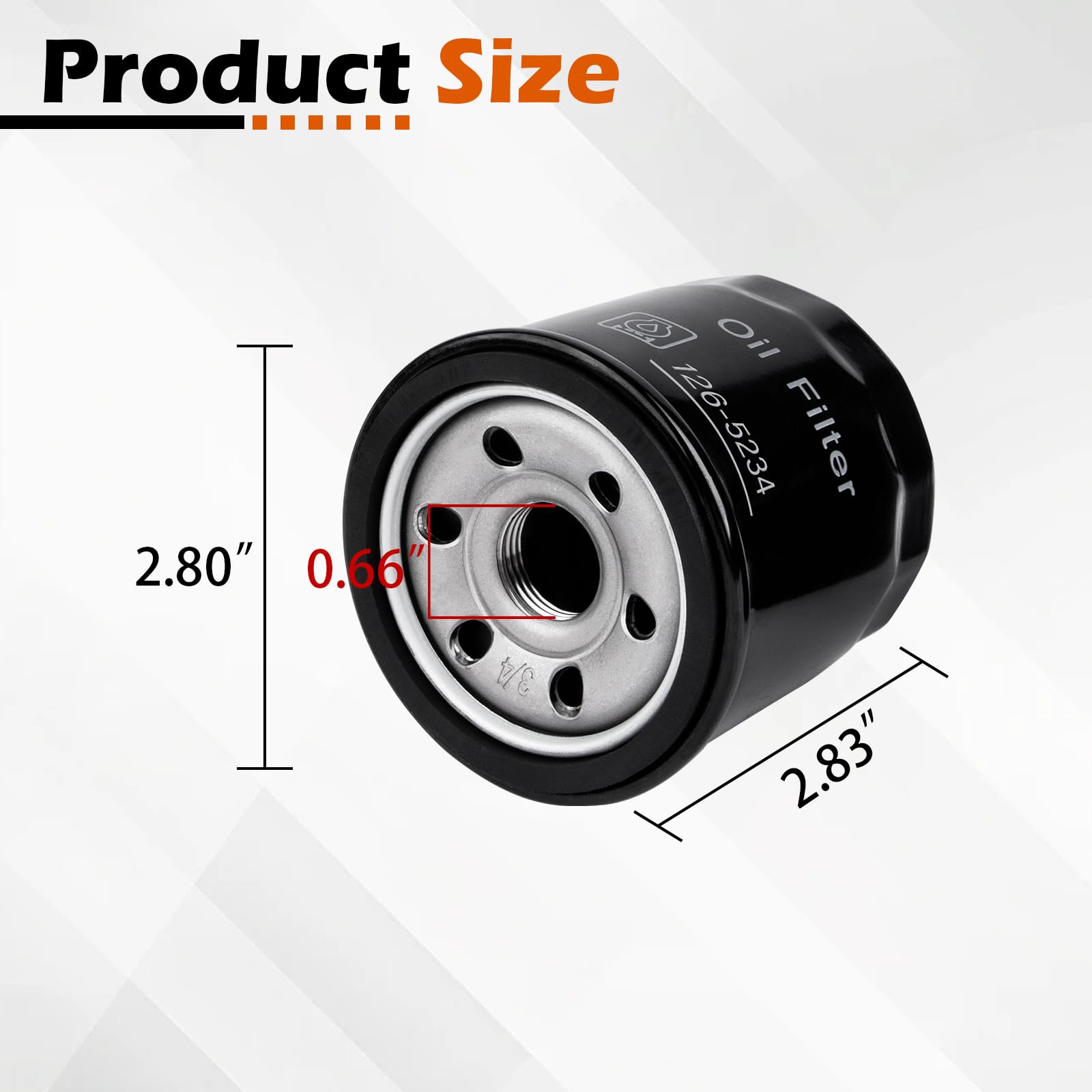 LikeLion 126-5234 packaging image highlighting OEM-matching replacement for Exmark Toro.