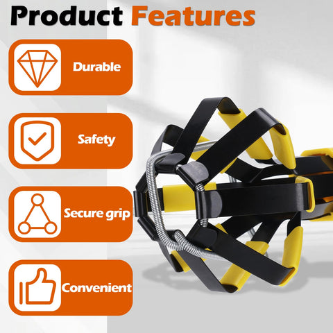 LikeLion durable yellow head and reinforced arms for long-lasting performance.