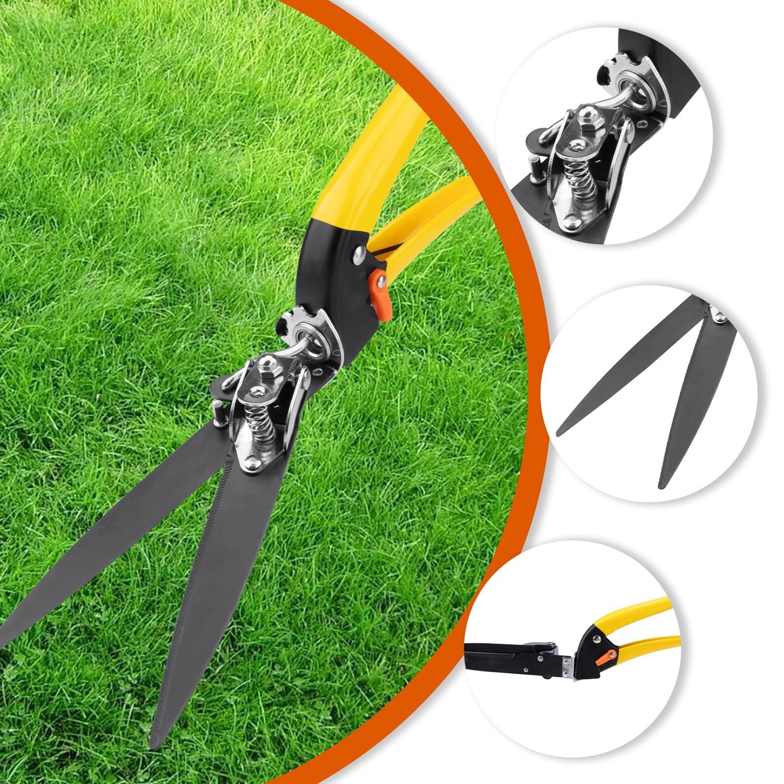 LikeLion grass shears ideal for lawn edges and border maintenance
