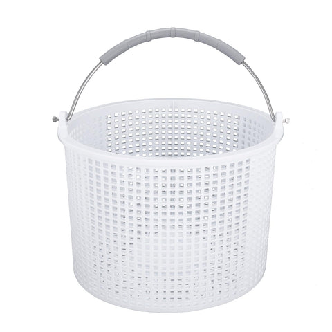 LikeLion pool skimmer basket weighted design stays submerged for consistent skimming.