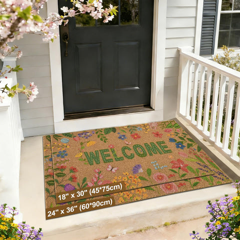 Likiyol outdoor-indoor use mat suitable for year-round placement