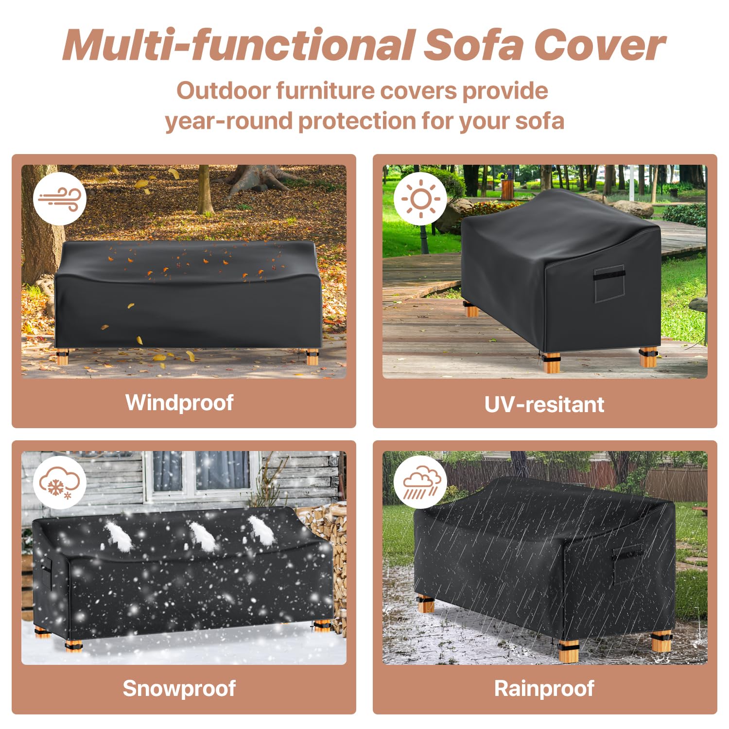 Likorlove cover with air vents reduces condensation inside the sleeve.