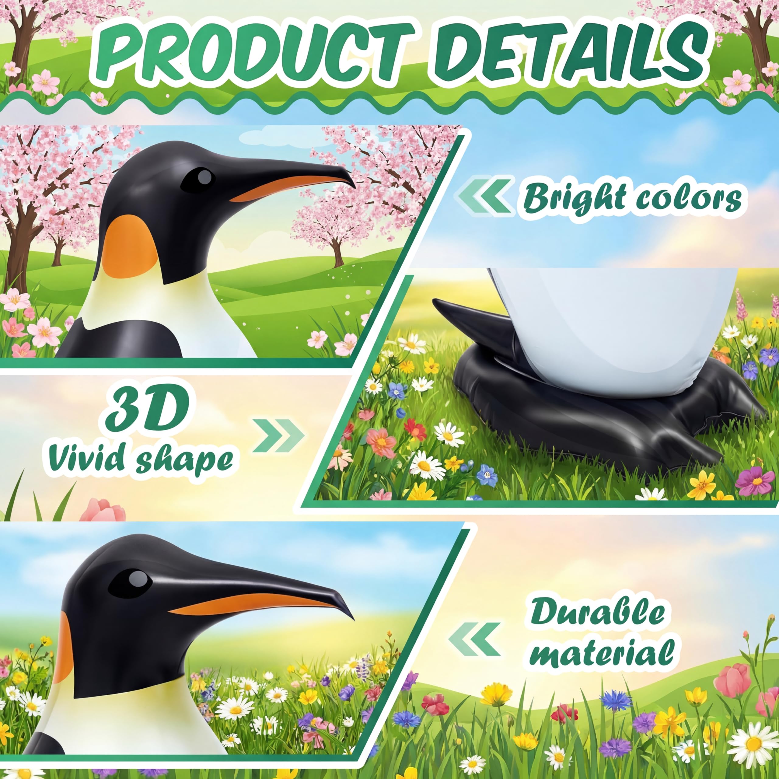 Liliful penguin party decor creates photo-worthy moments.