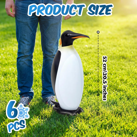 Liliful penguin yard decor brightens summer gatherings.