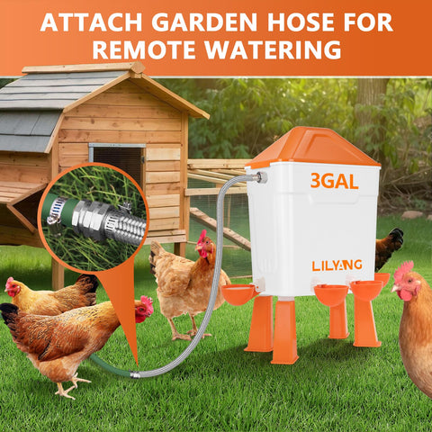 Lilyang waterer leak-proof seals close-up emphasizes durability