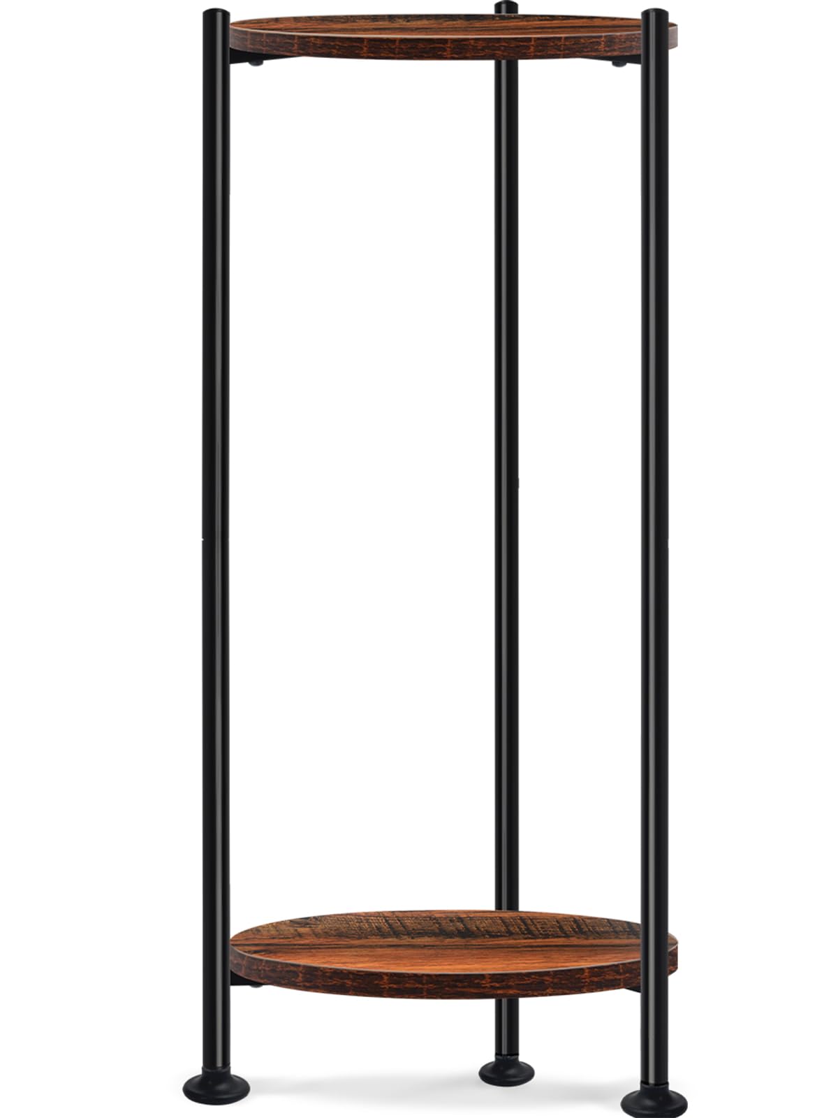 Lilybud Lily 2-tier plant stand indoor-outdoor displays multiple plants with stable support.