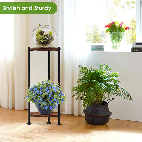 Lilybud Lily display rack also serves as a compact side table for photos.