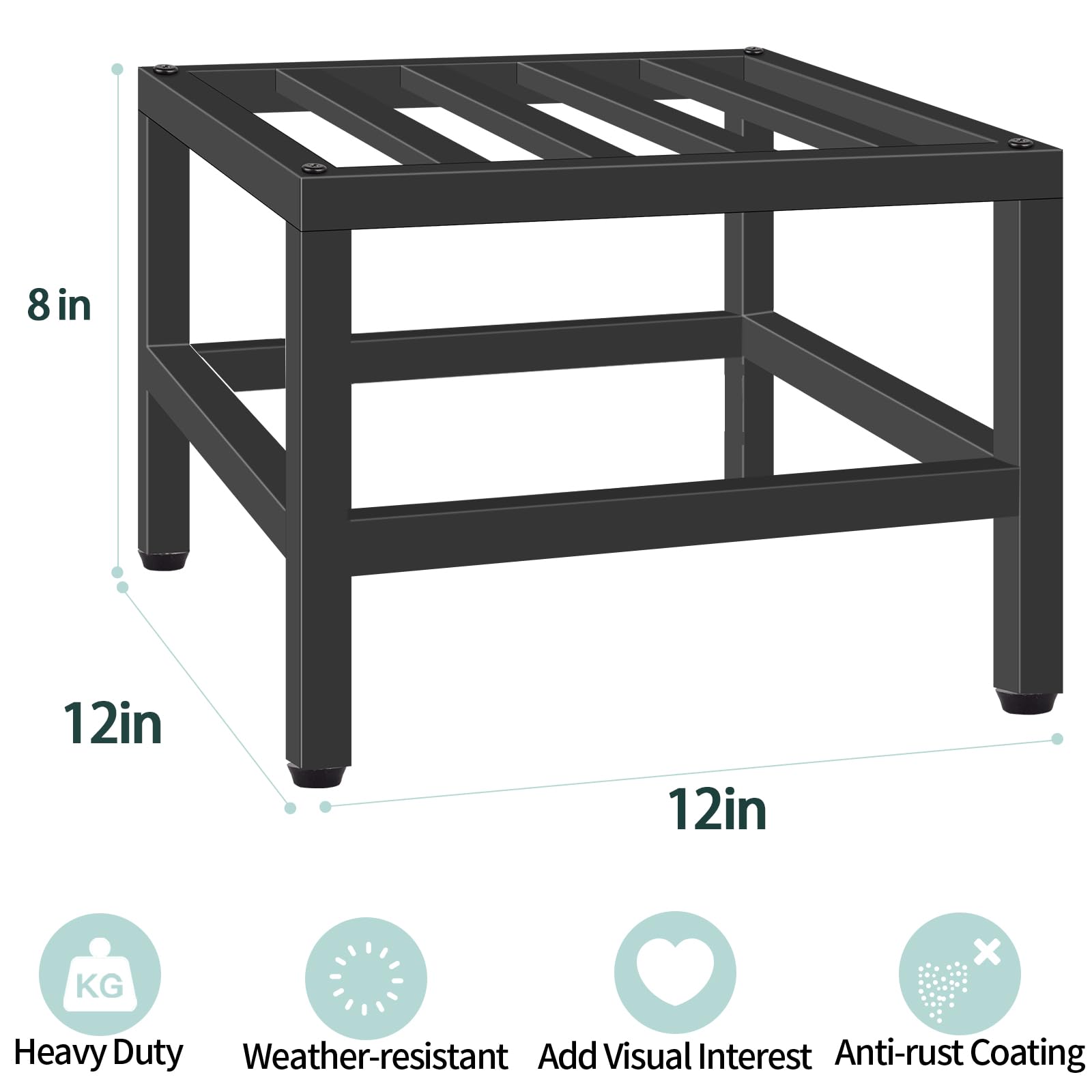 Lilybud two-piece set provides versatile indoor outdoor staging.