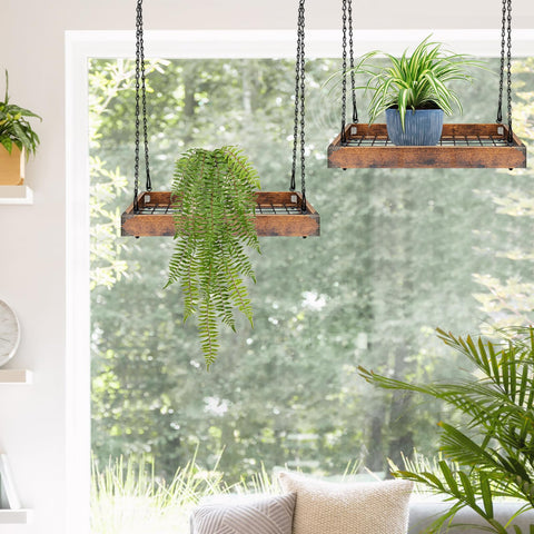 Lilybud hanger showing four preset holes for balanced installation.
