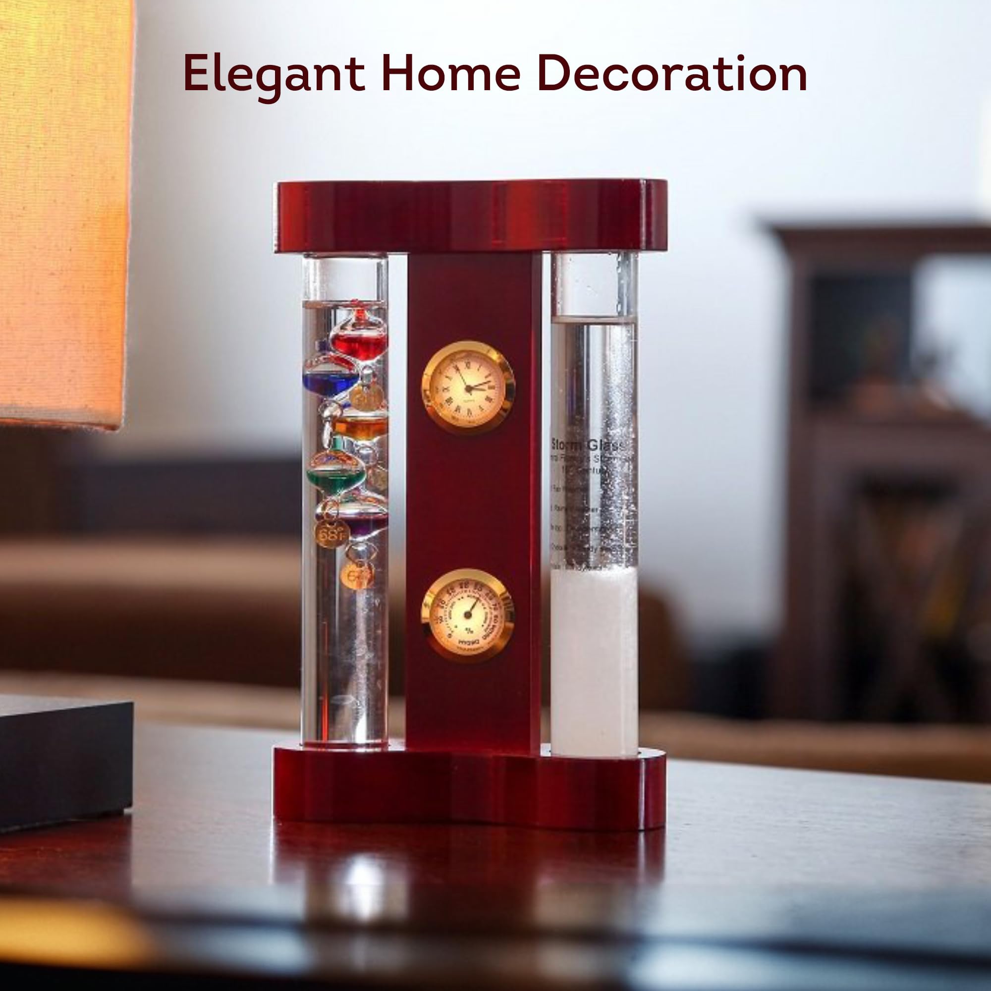 Lily's Home hygrometer indicates indoor humidity for comfortable spaces.