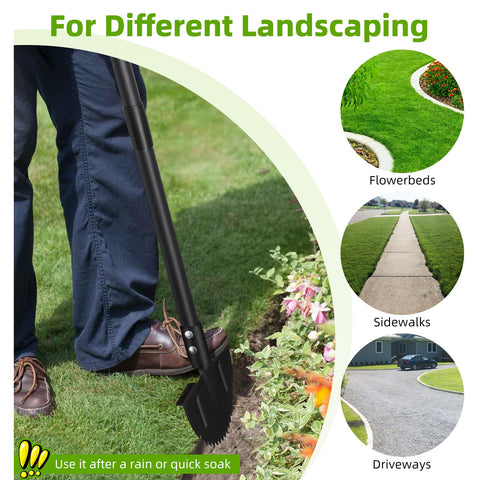 Lilyvane Edger with adjustable handle to suit different user heights.
