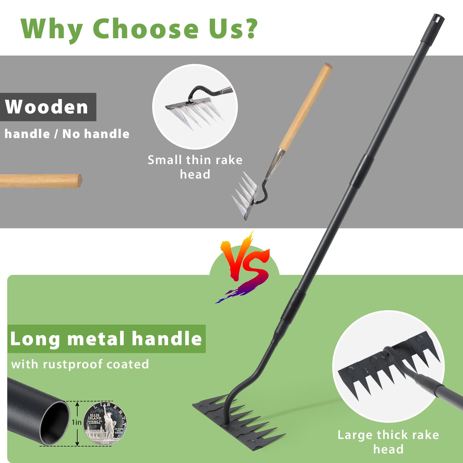 Lilyvane extendable handle offers adjustable reach for varied tasks