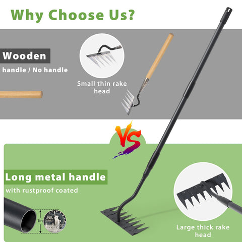 Lilyvane extendable handle offers adjustable reach for varied tasks