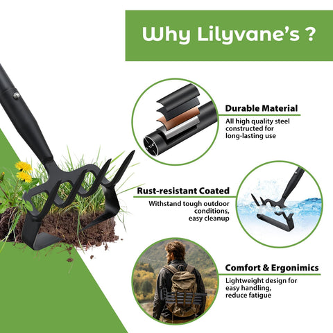 Lilyvane tool-free assembly simplifies setup and storage.