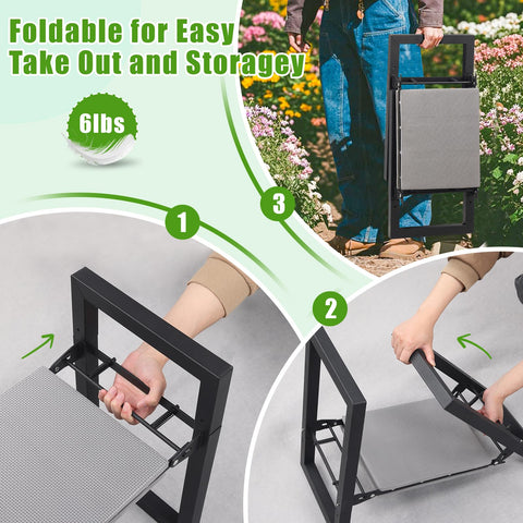 Lilyvane gift-ready kneeler for garden lovers.