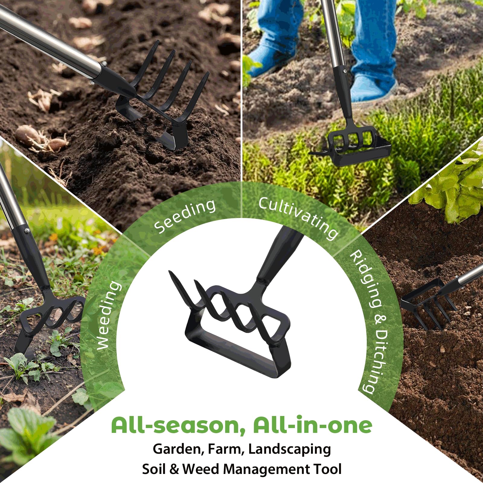 Lilyvane heavy-duty steel build provides reliable performance in tough soil