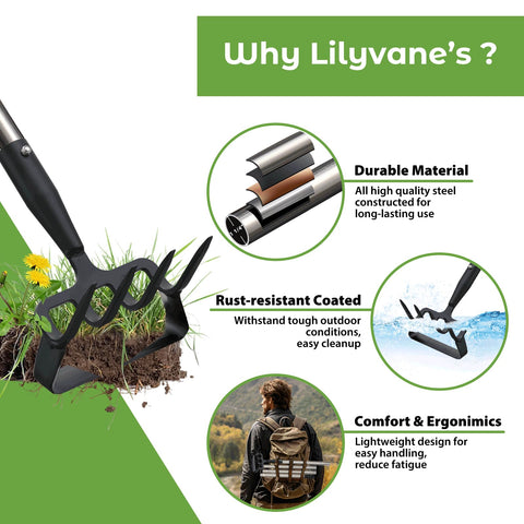 Lilyvane tool-free assembly allows quick setup and compact storage
