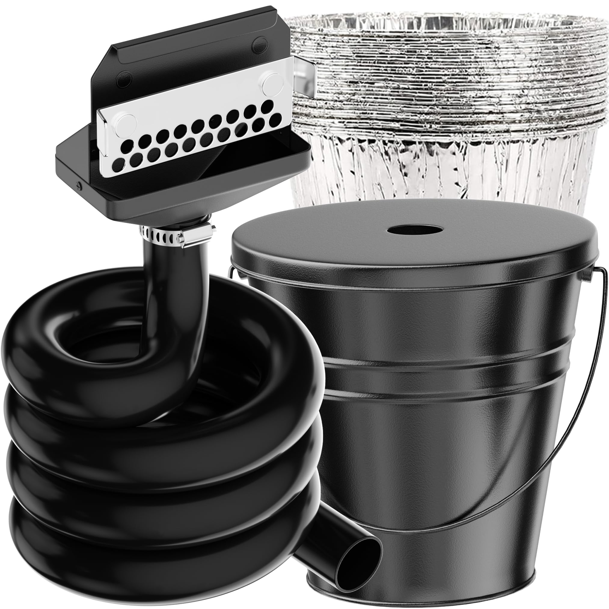 LimeCare rear-grease-gate keeps food from slipping on Blackstone griddles