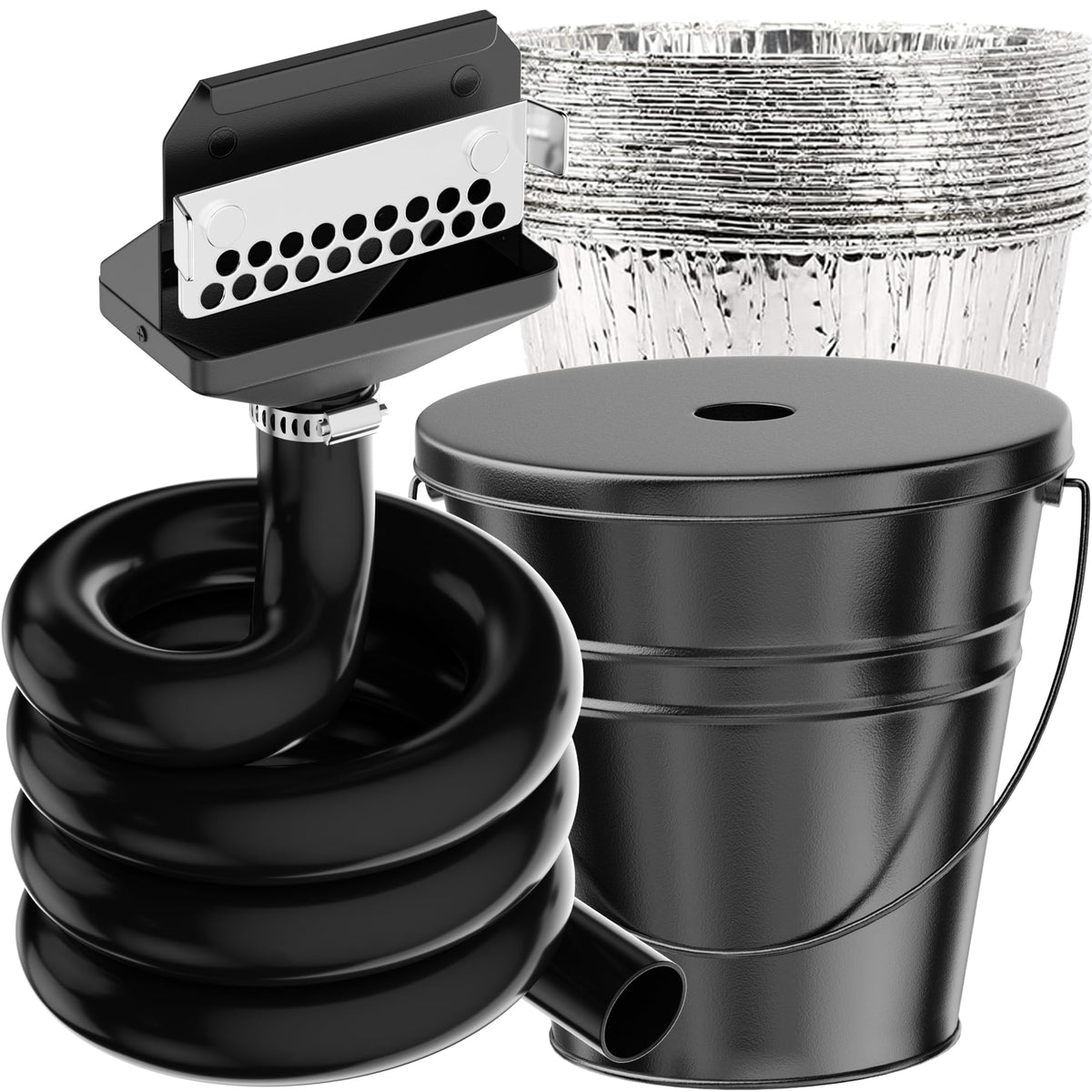 LimeCare rear-grease-gate keeps food from slipping on Blackstone griddles