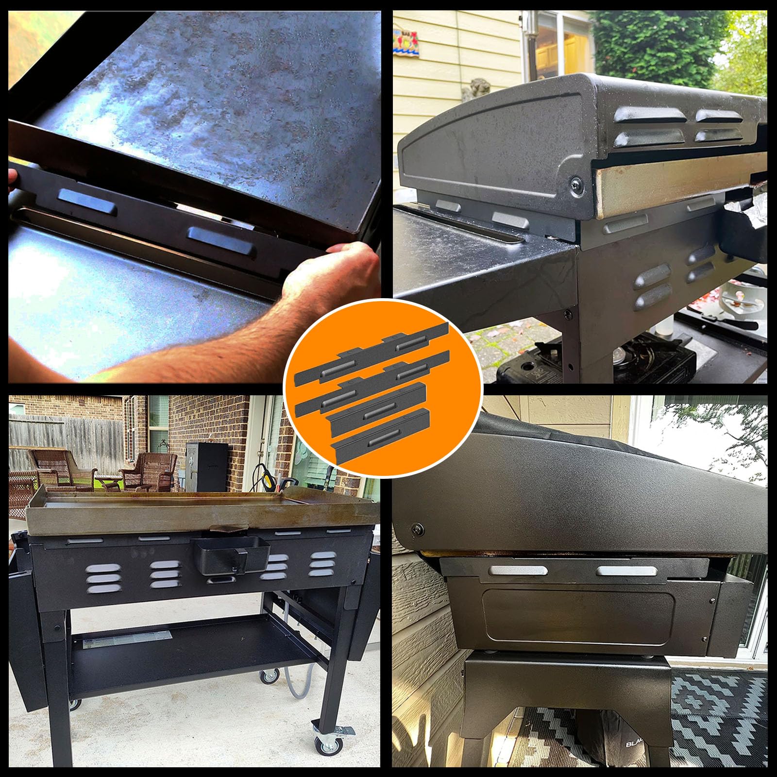 LimeCare wind guards with durable powder-coated finish resist rust and wear.