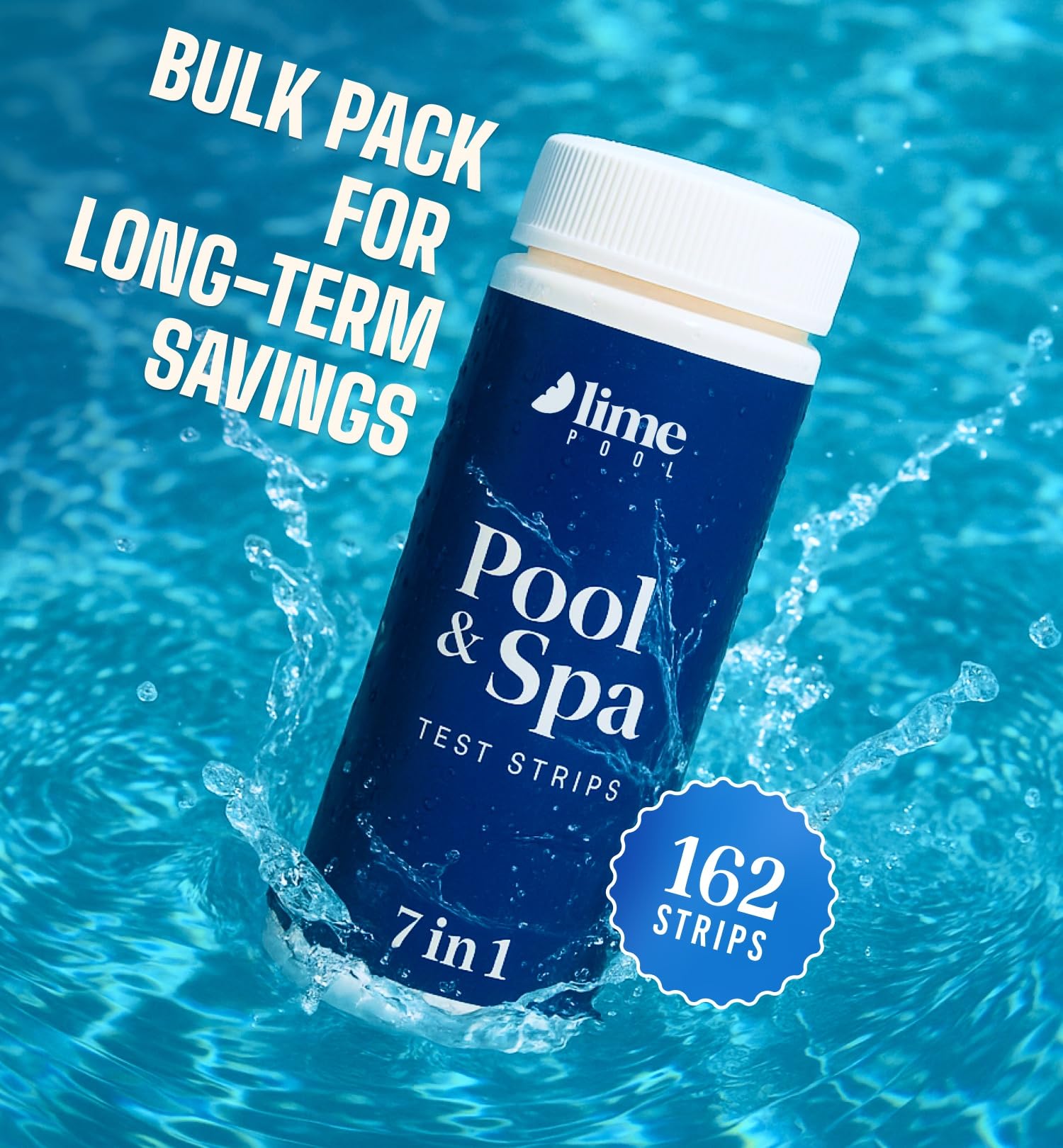 LIME POOL lid tightly closed to protect from air exposure.