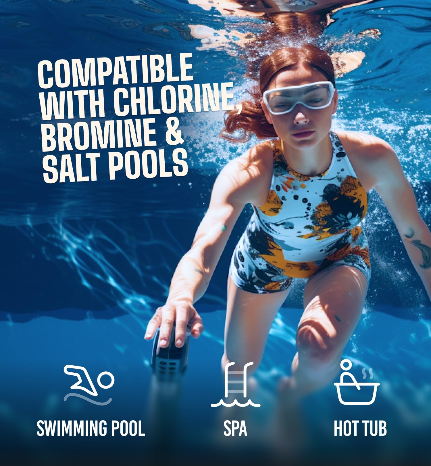 LIME POOL skin-safe water balance supports comfortable swimming.