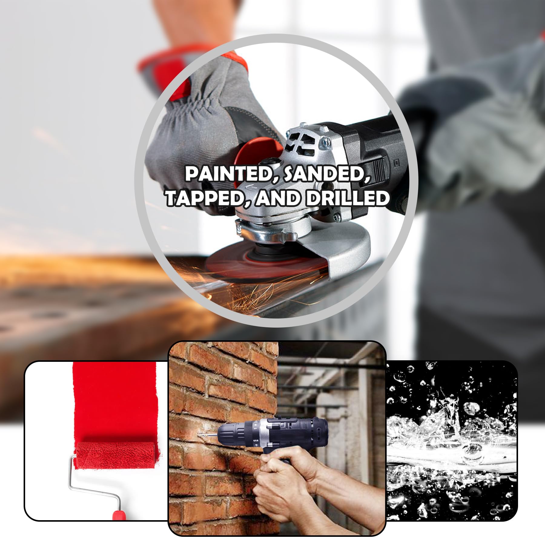 Limino epoxy putty temperature-resistance shows steady performance from -50°C to 130°C.