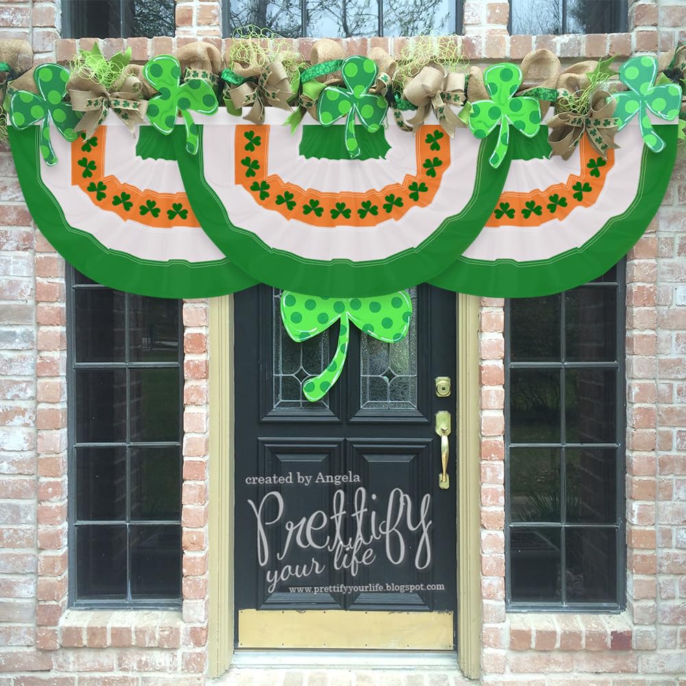 LinaGarten St Patrick's Day decor for porches gardens and patios