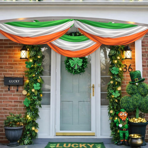 LinaGarten Irish flag bunting kit for holiday gatherings
