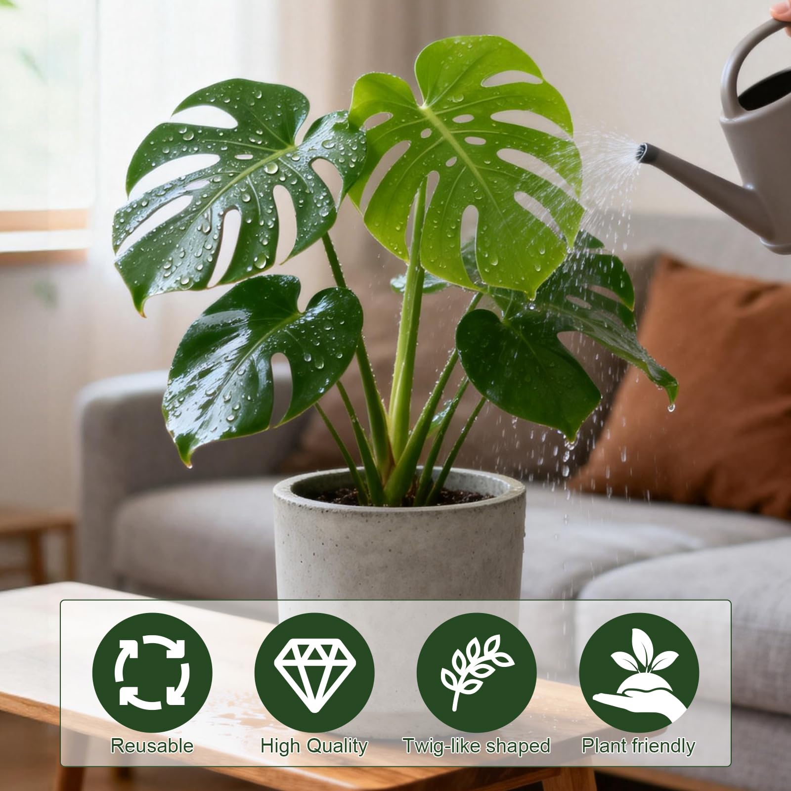 Linastu 50 plant clips provide gentle, adjustable support