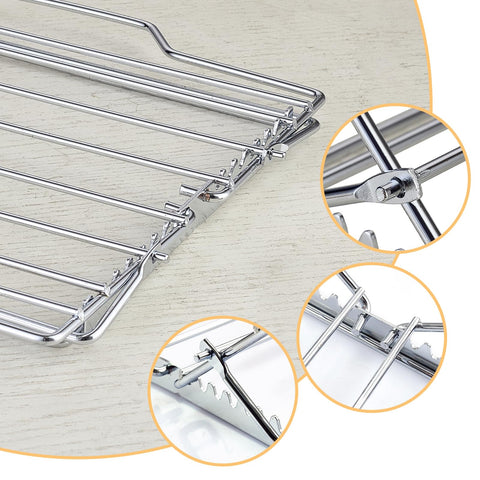 Linatikou dishwasher-safe rack cleans quickly after feasts.