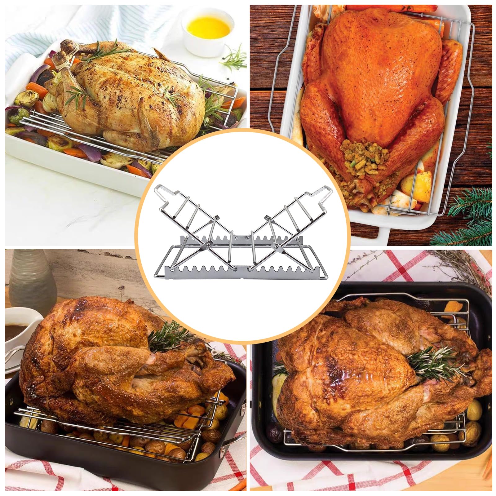 Linatikou smart grilling bundle includes a brush for basting.
