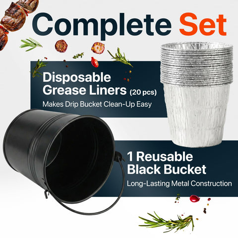 Linda's Essentials fits Traeger Pro Series 575/780 for reliable grease management.