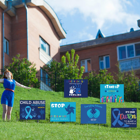 Lineshading weatherproof prevention signs withstand weather for long-term advocacy.