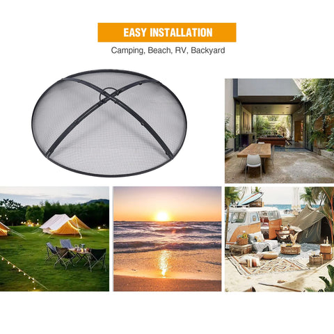 Lineslife multipurpose lid suitable for camping, beach and backyard fires
