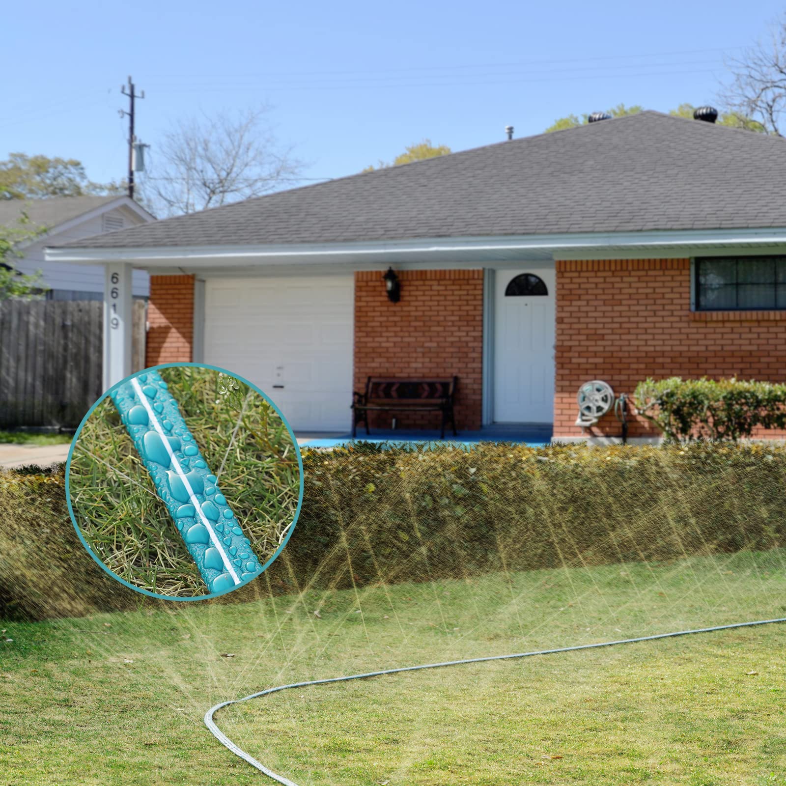 LINEX removable-end-cap-connectors enable easy extension and debris flushing.