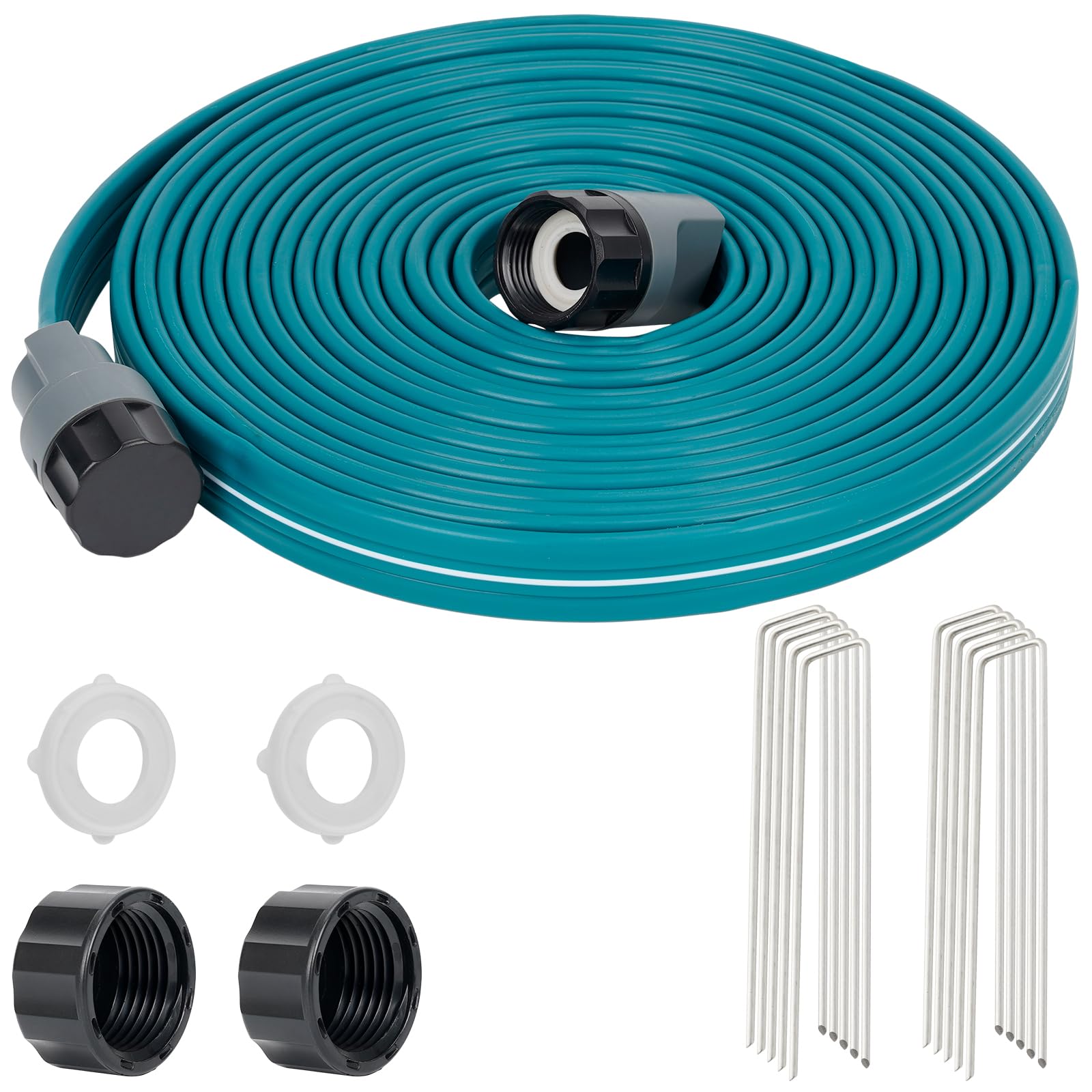 LINEX sprinkler-soaker hose 25ft for even lawn watering and garden beds.