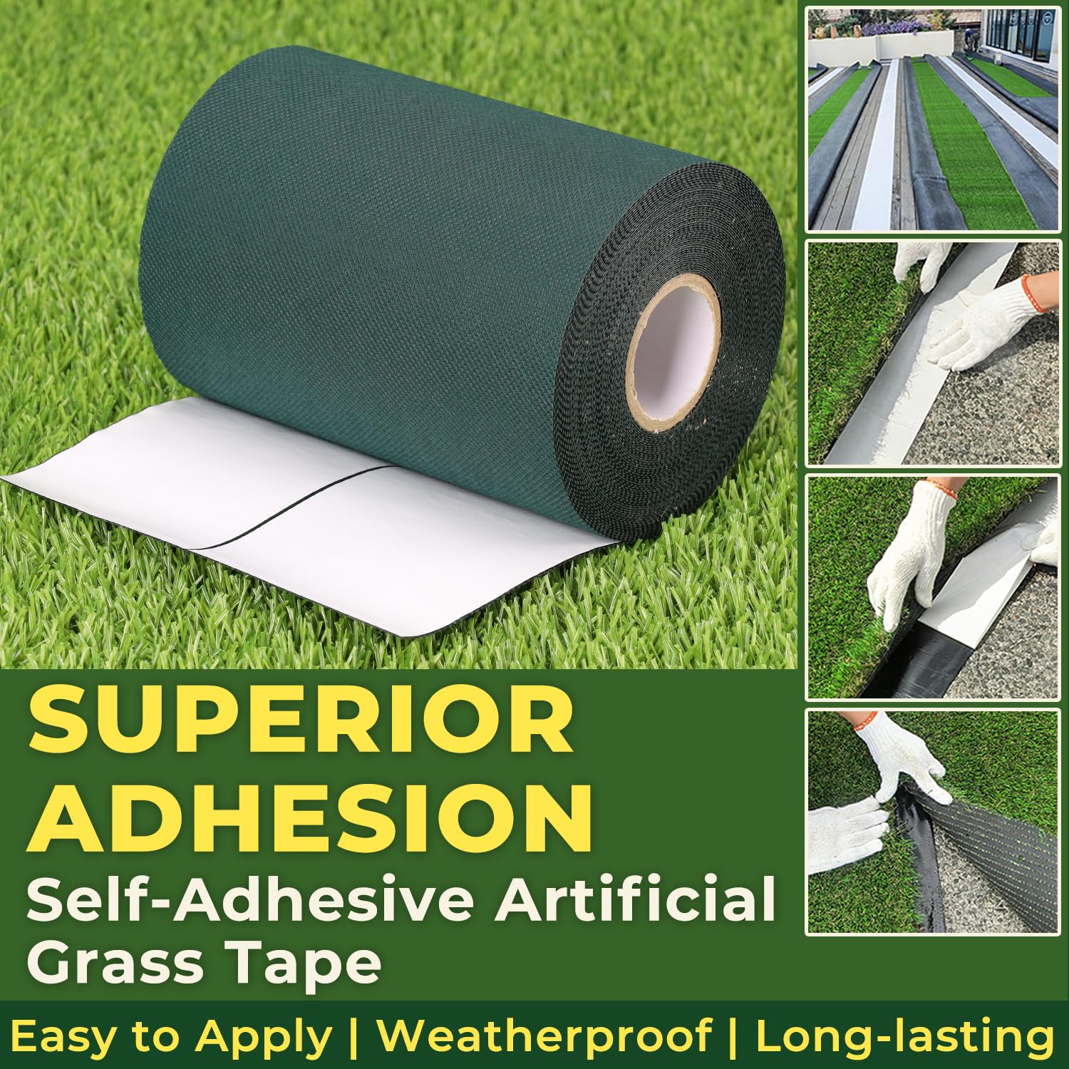Linghou seam tape durable non-woven base supports long-lasting joints.