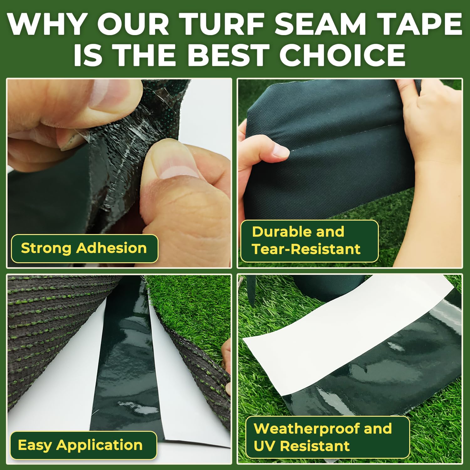 Linghou seam tape installed on a balcony for versatile outdoor use.