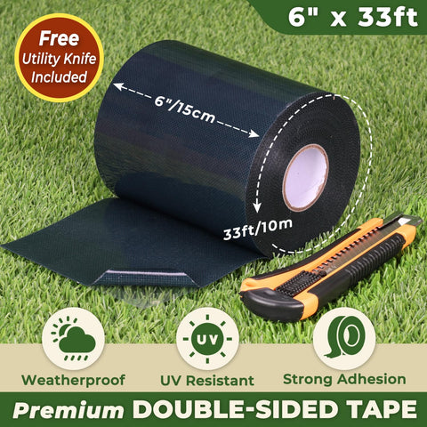 Linghou nonwoven-base tape highlights durable adhesion for lasting turf seams.