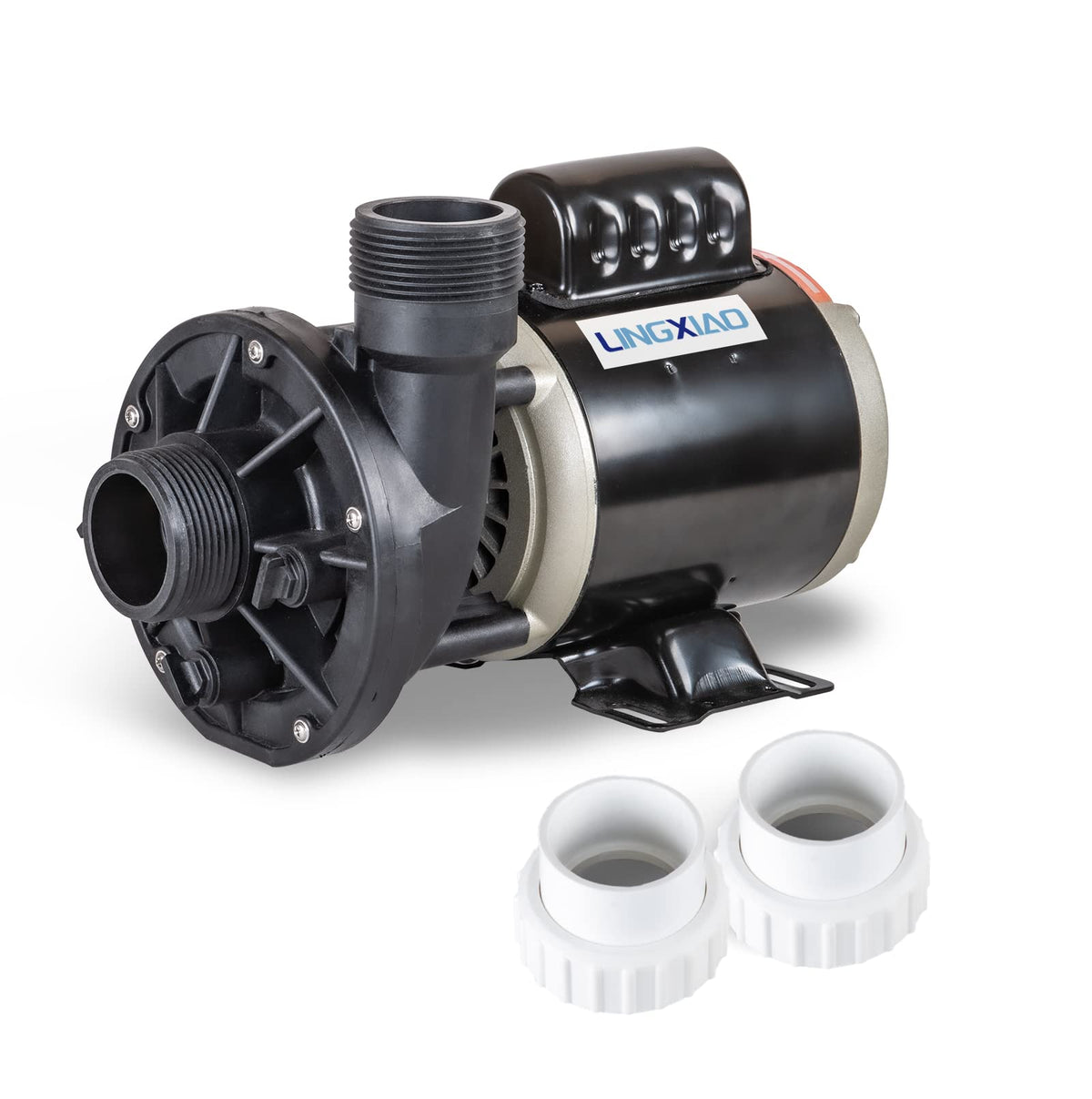 LINGXIAO spa circulation pump assembly shows seamless OEM compatibility for easy replacement.