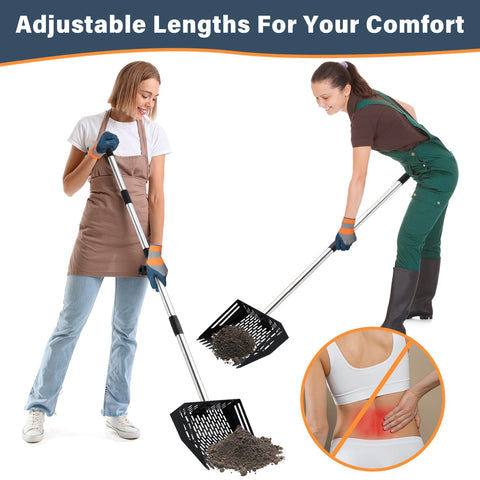 Linidcoud adjustable length 35-62 inches for versatile reach