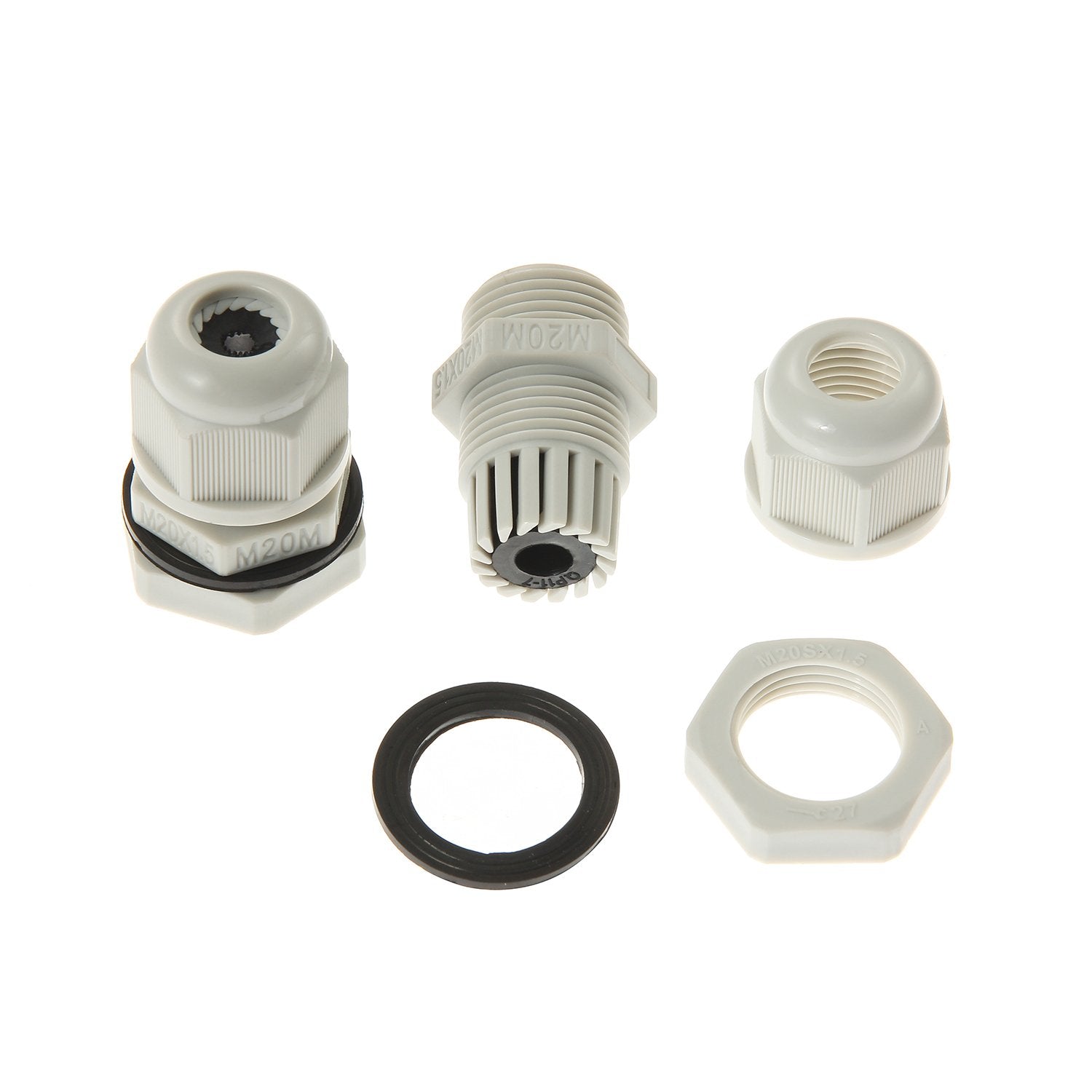 Link Solar ABS cable entry gland waterproof design protects external connections on vehicles and boats
