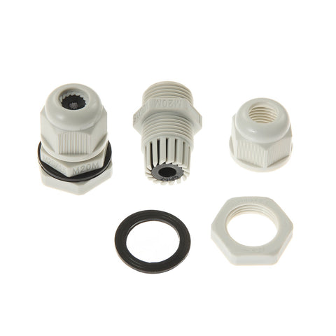 Link Solar ABS cable entry gland waterproof design protects external connections on vehicles and boats