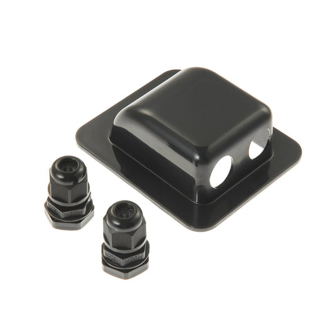 Link Solar surface-mount grommet enables drill-free, secure installation.