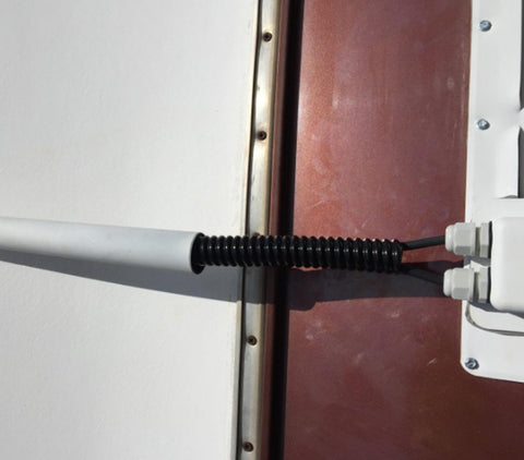 Link Solar packaging includes two glands and two rubber seals.