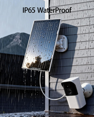 LinkSolar Micro USB, USB-C, and DC adapters illustrate broad camera compatibility.