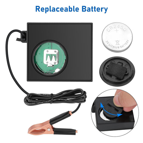 Linkstyle mode button control switches Hours and Service modes