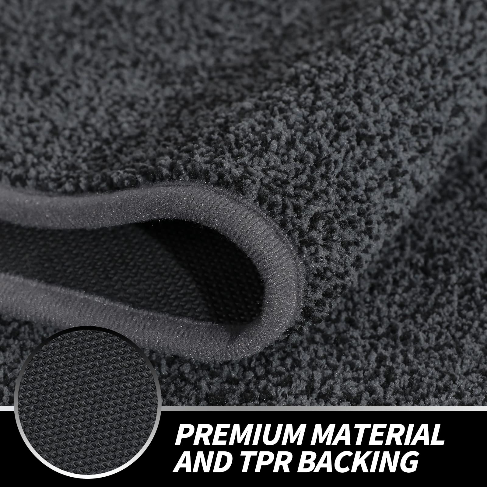 LINLA door mat scrapes mud from shoes effectively
