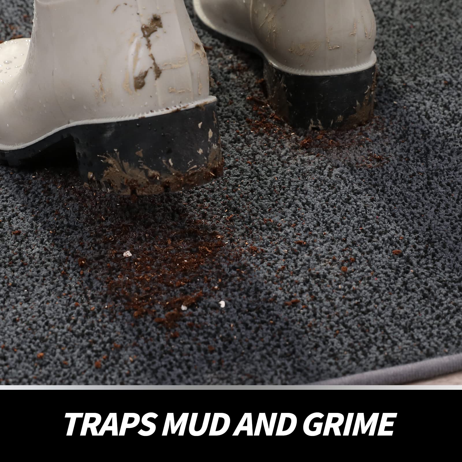 LINLA mat absorbing moisture and dirt to protect floors